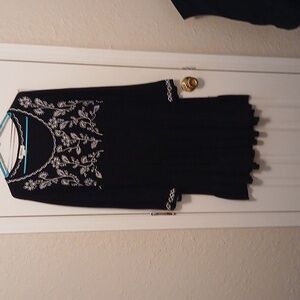 Black mini dress, XL